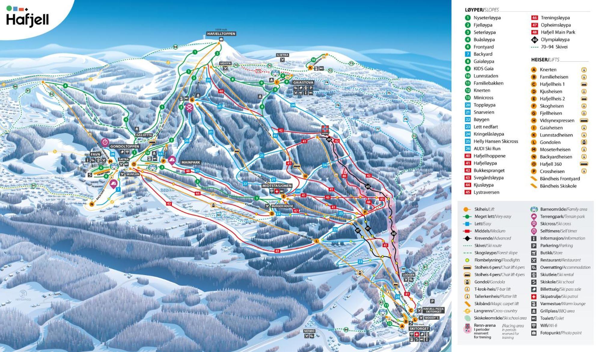 Ski And Bike-In And Out Hafjell Kültér fotó